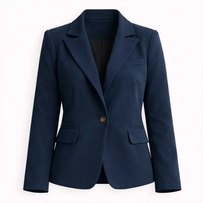 General Hospital S63 Amanda Setton Brook Lynn Blue Blazer