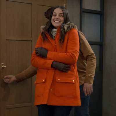 General Hospital S63 Kristen Vaganos Orange Coat