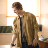 Girl Taken S01 Alfie Allen Rick Hansen Brown Jacket