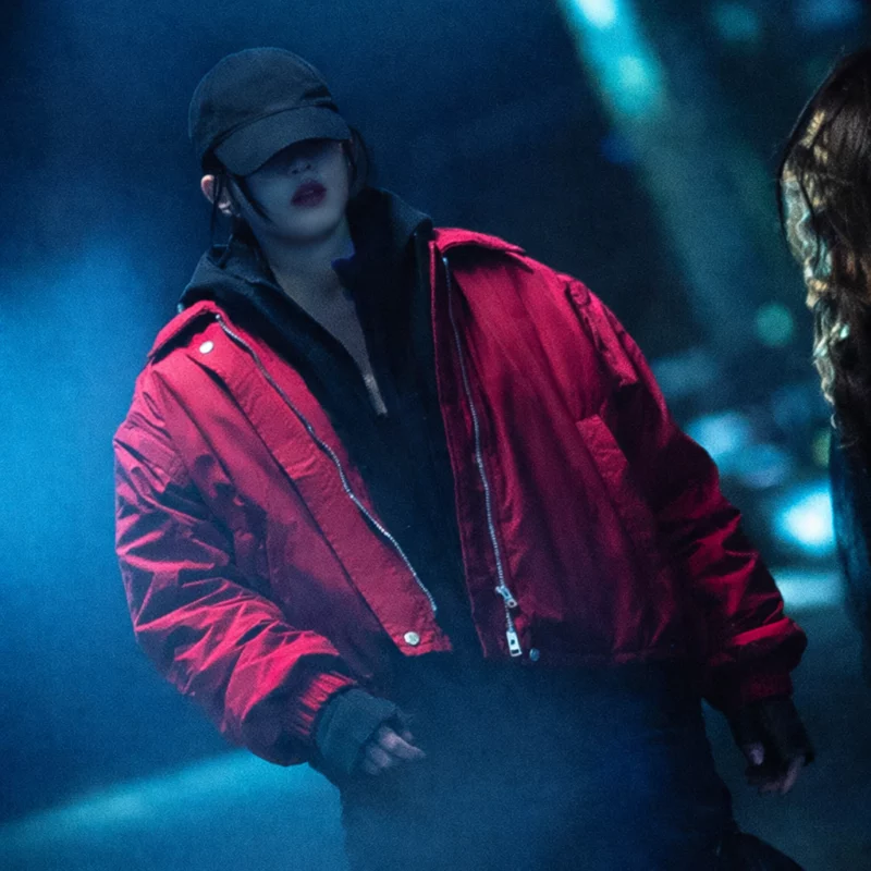 Han So-hee Project Y Mi-Seon Red Jacket