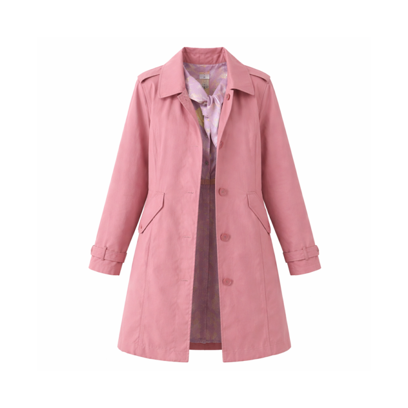 Harry Potter S01 Petunia Dursley Bel Powley Pink Coat