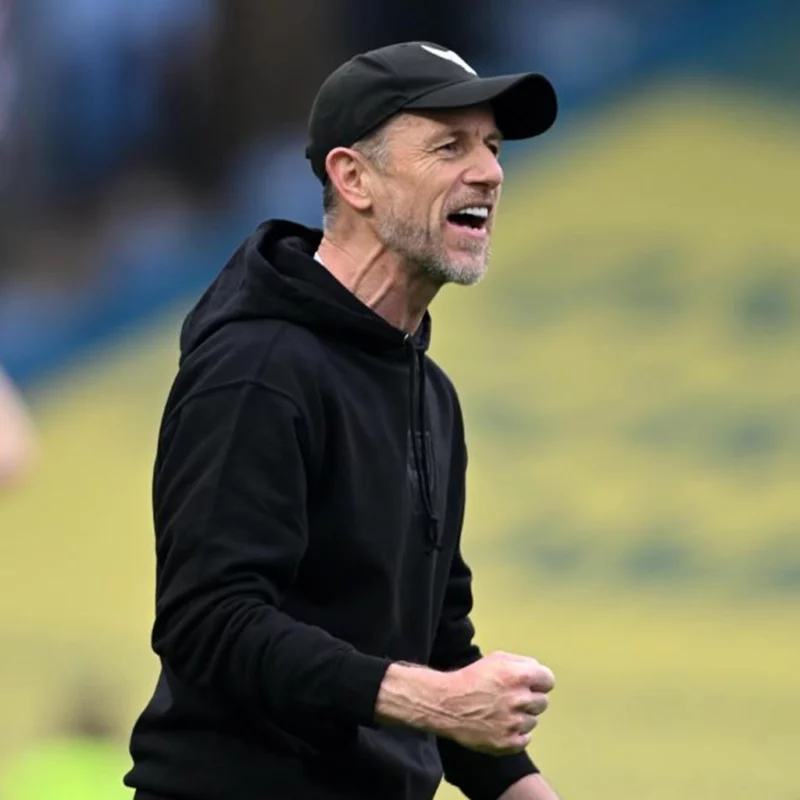 Head Coach Rowett Black Fleece Hoodie