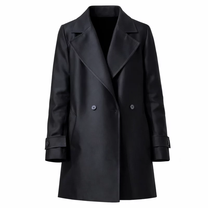 Industry S04 Myha'la Harper Stern Black Coat