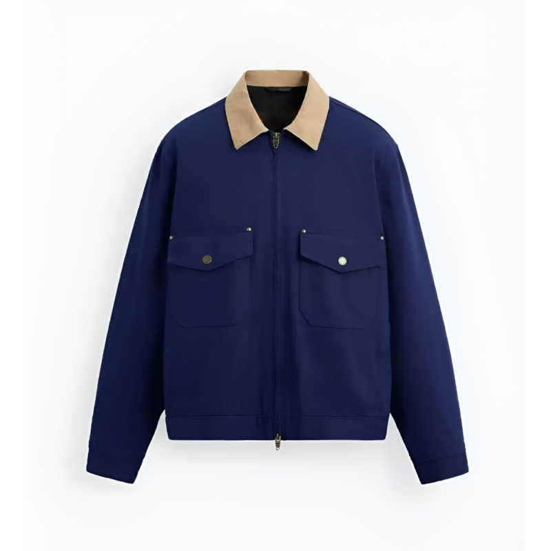 Jacob Hill Abbott Elementary S05 Chris Perfetti Blue Jacket