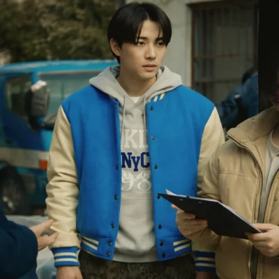 Kang Tae-Pung Typhoon Family Lee Jun-Ho Varsity Jacket