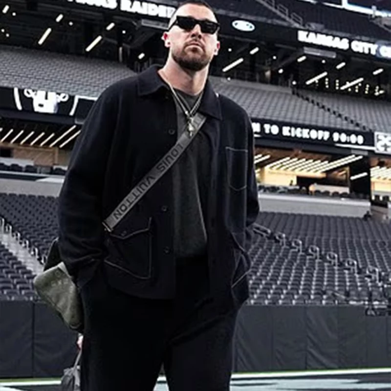 Kansas City Chiefs Travis Kelce Black Jacket