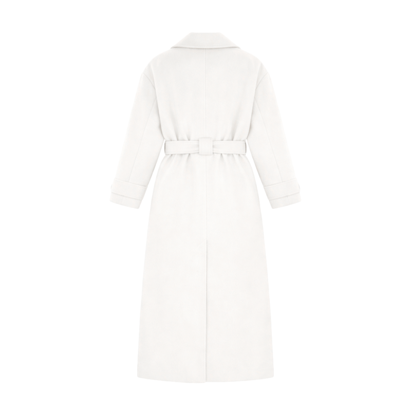 Katie Holmes White Coat