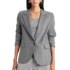 Relationship Goals Leah CaldÂ­well Grey Blazer