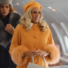 Kristen Wiig Palm Royale S02 Maxine Orange Coat