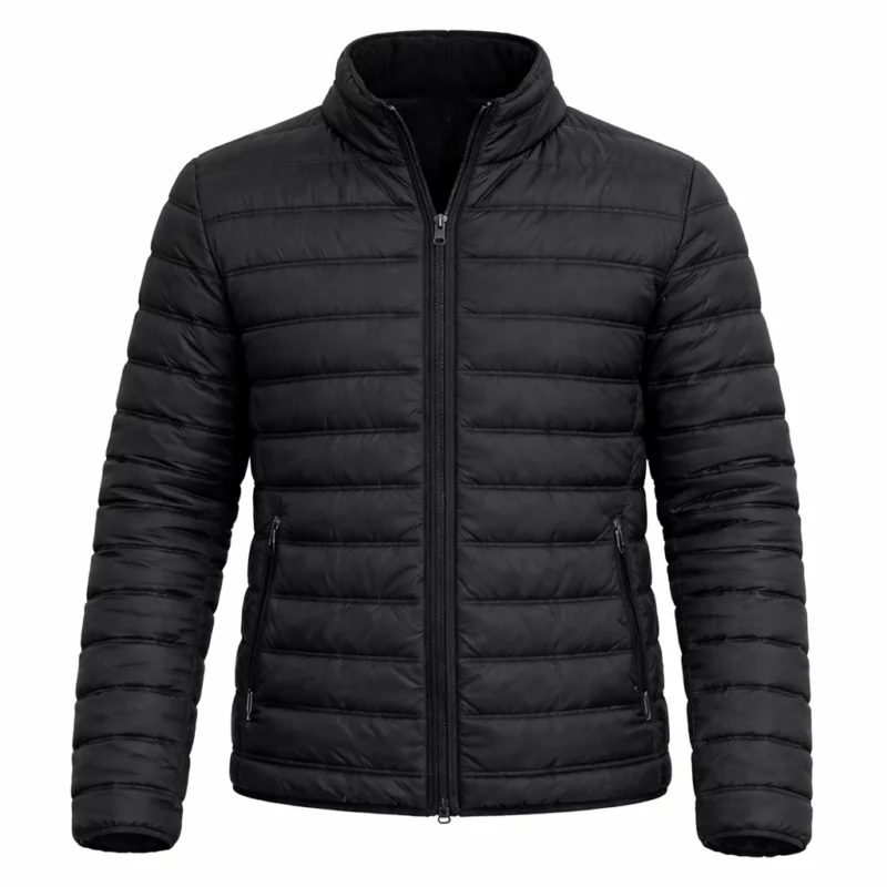 Land Of Sin Mohammed Nour Oklah Black Puffer Jacket