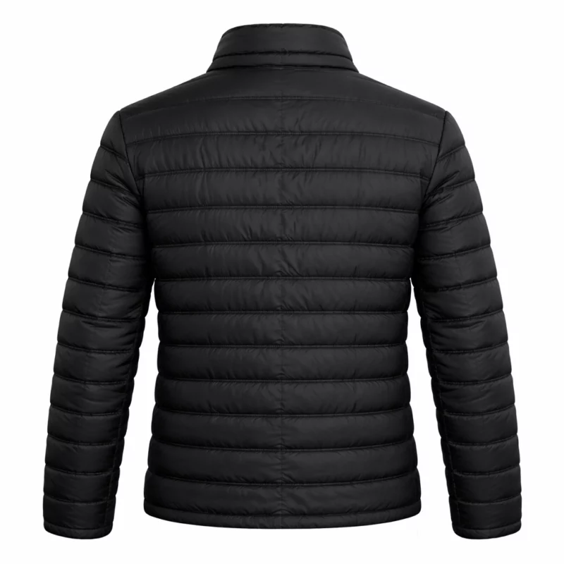 Land Of Sin Mohammed Oklah Black Puffer Jacket