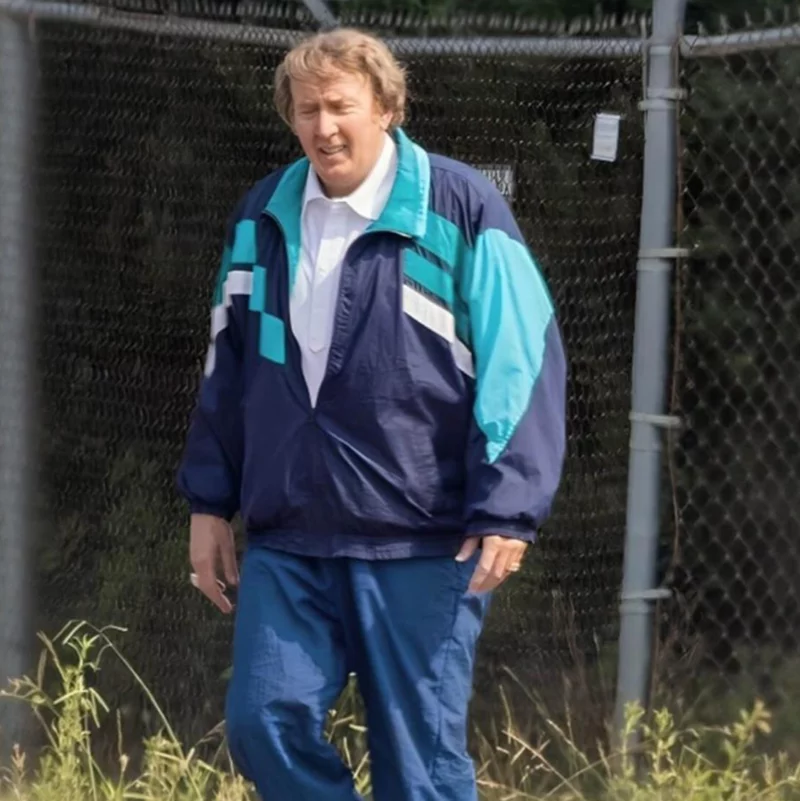 Madden John Madden Nicolas Cage Track Blue Jacket
