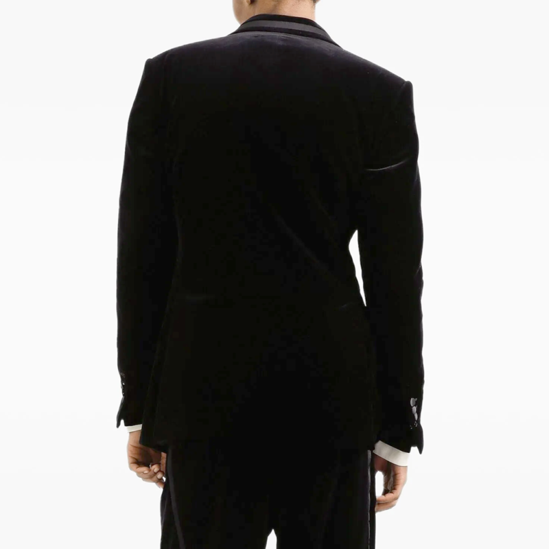 Man-su No Other Choice Velvet Blazer
