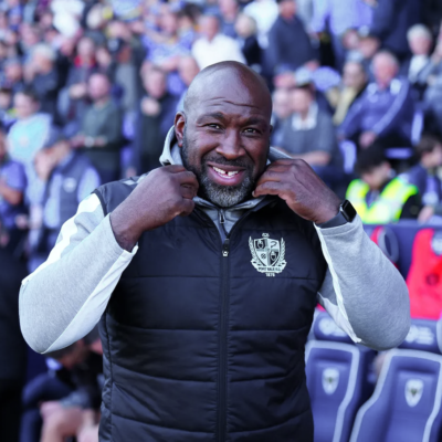 Manager Darren Moore Vest