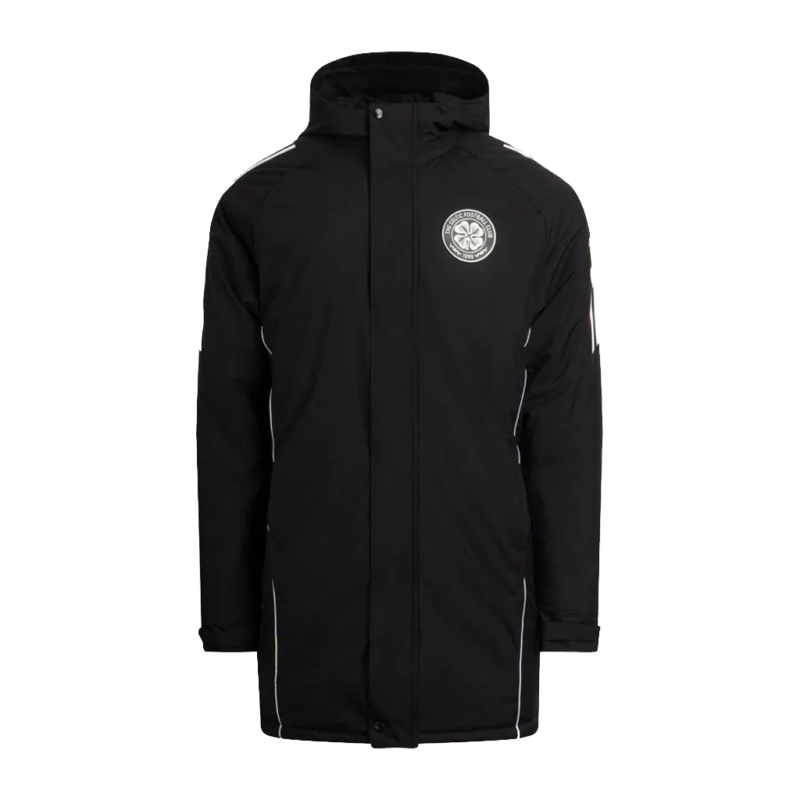 Manager Martin O'Neill Black Hooded Coat