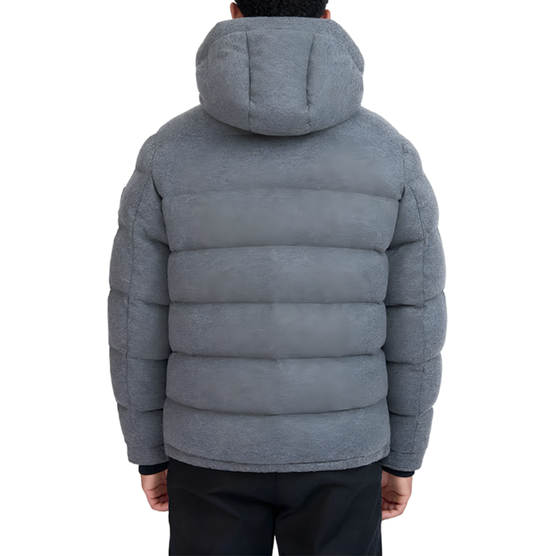 Manager McKenna Puffer Grey Jacket