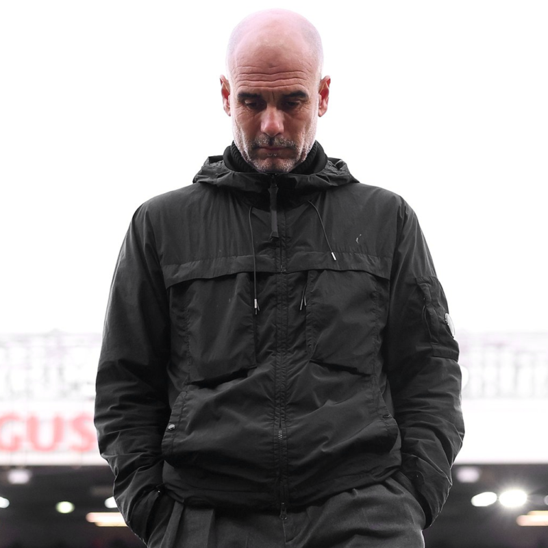 Manager Pep Black Puffer Jacket