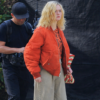 Margoâ€™s Got Money Troubles Elle Fanning Millet Bomber Jacket