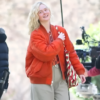 Margoâ€™s Got Money Troubles Fanning Margo Millet Bomber Jacket