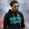 Miami Dolphins Inspire 2025 Mike McDaniel Black Fleece Hoodie