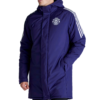Michael Carrick Blue Puffer Coat