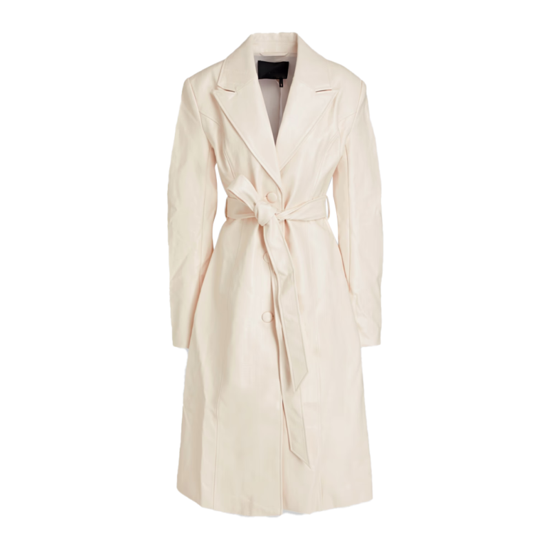 Monica Stevens The Rookie Bridget Regan Beige Coat