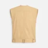 Moses Ingram Tessa Beige Vest