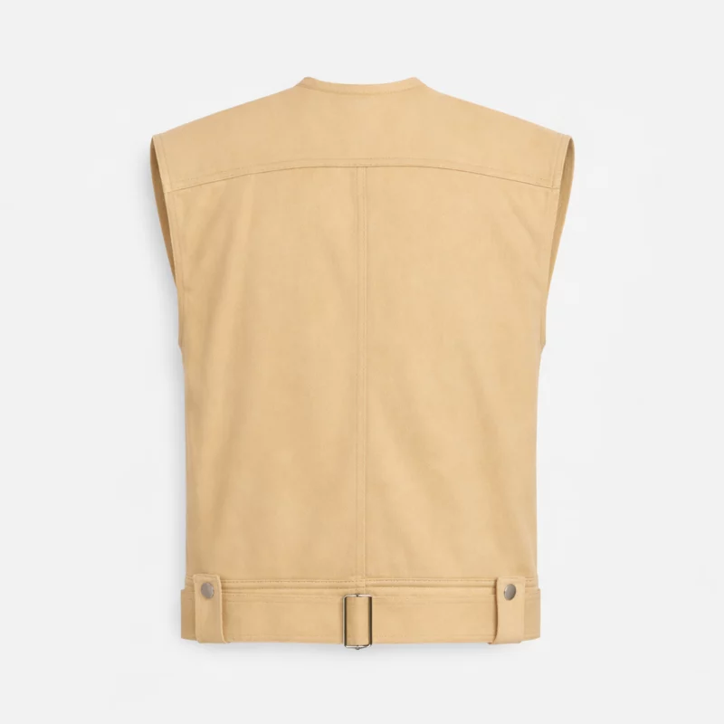 Moses Ingram Tessa Beige Vest