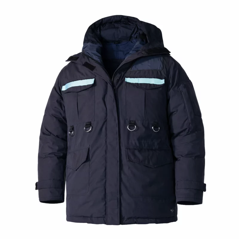 My Secret Santa Ryan Eggold Matthew Layne Black Parka Jacket