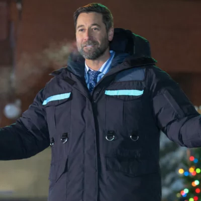 My Secret Santa Ryan Eggold Parka Jacket