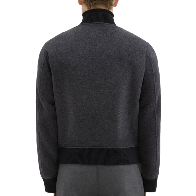 NCIS S23 Nick Torres Wilmer Valderrama Grey Bomber Jacket