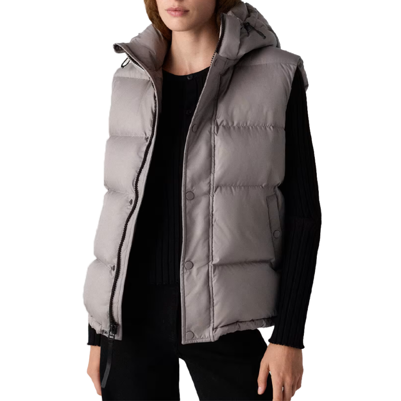 NYC 2025 Marcello Hernandez Grey Puffer Vest