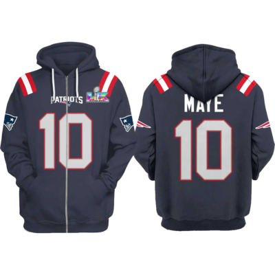 New England Patriots 2026 Drake Maye Hoodie