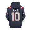 New England Patriots 2026 Maye Blue Hoodie