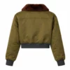 New York City 2026 Green Cropped Jacket