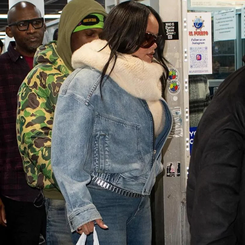 New York City 2026 Rihanna Denim Jacket