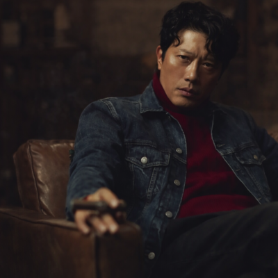 No Other Choice Park Hee-soon Blue Jacket