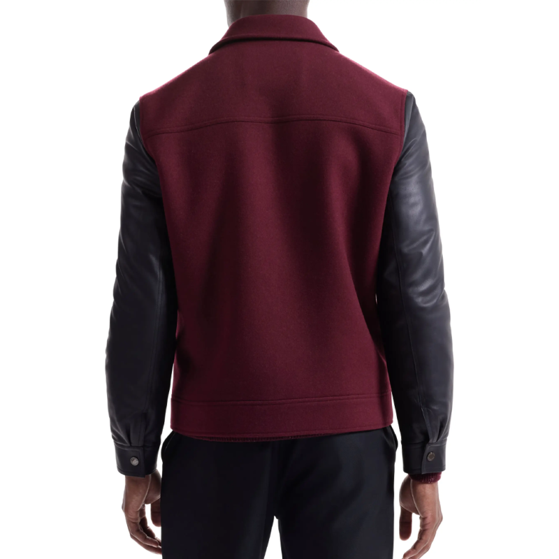 Odafin Tutuola Law and SVU S27 Ice-T Maroon Jacket
