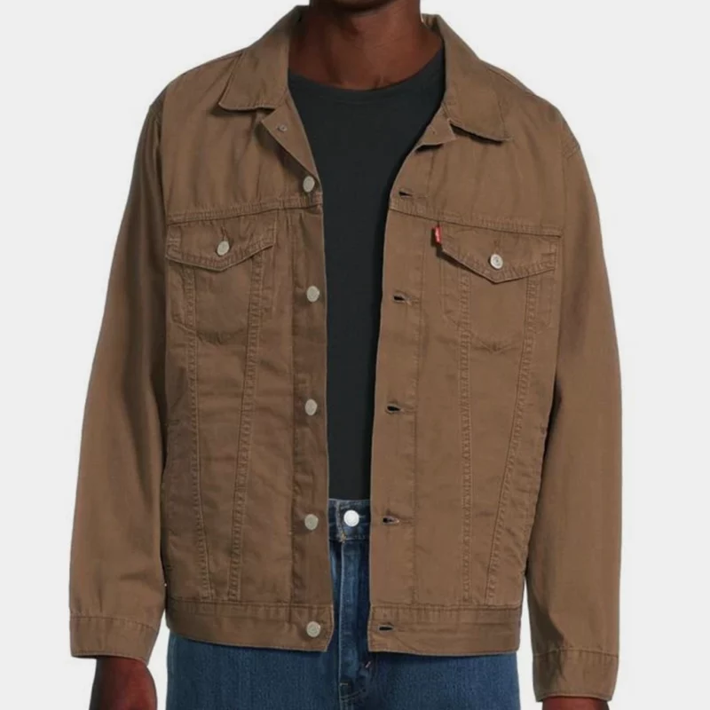 Patrick Mulvey The Pitt S02 Benny Connors Brown Jacket