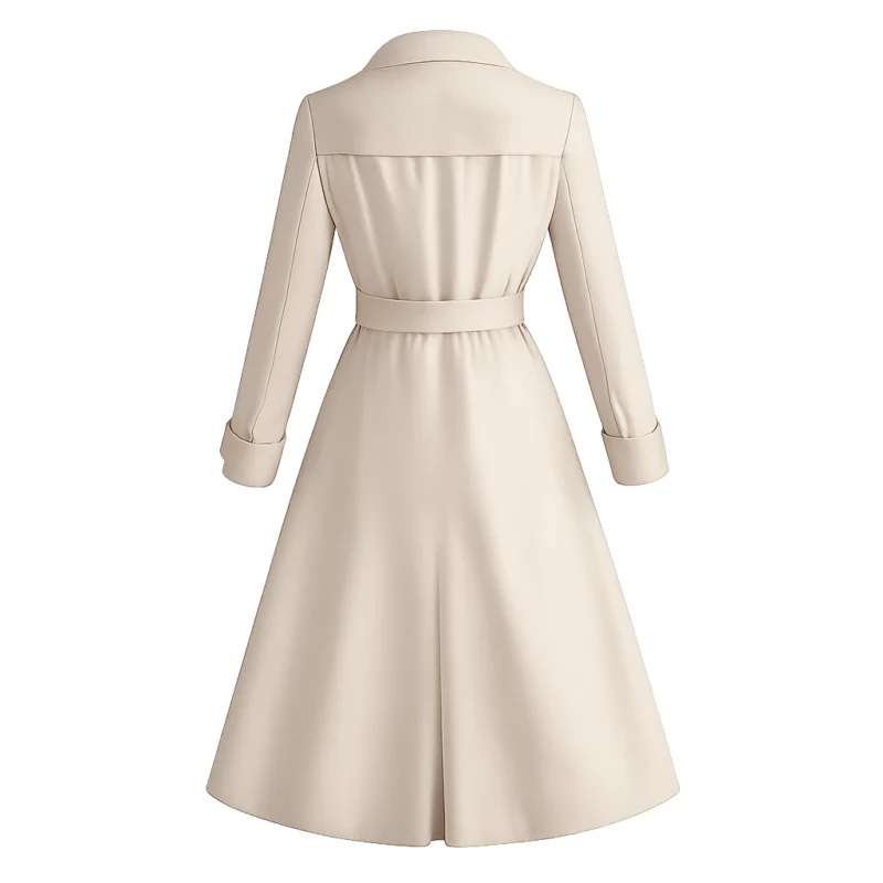 Ponies Emilia Clarke Bea White Coat