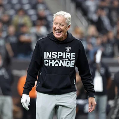 Raiders Inspire Change Pete Carroll Hoodie