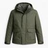 Rooster S01 Steve Carell Grey Hooded Jacket