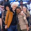 Royal Variety Bob Geldof Suede Leather Jacket