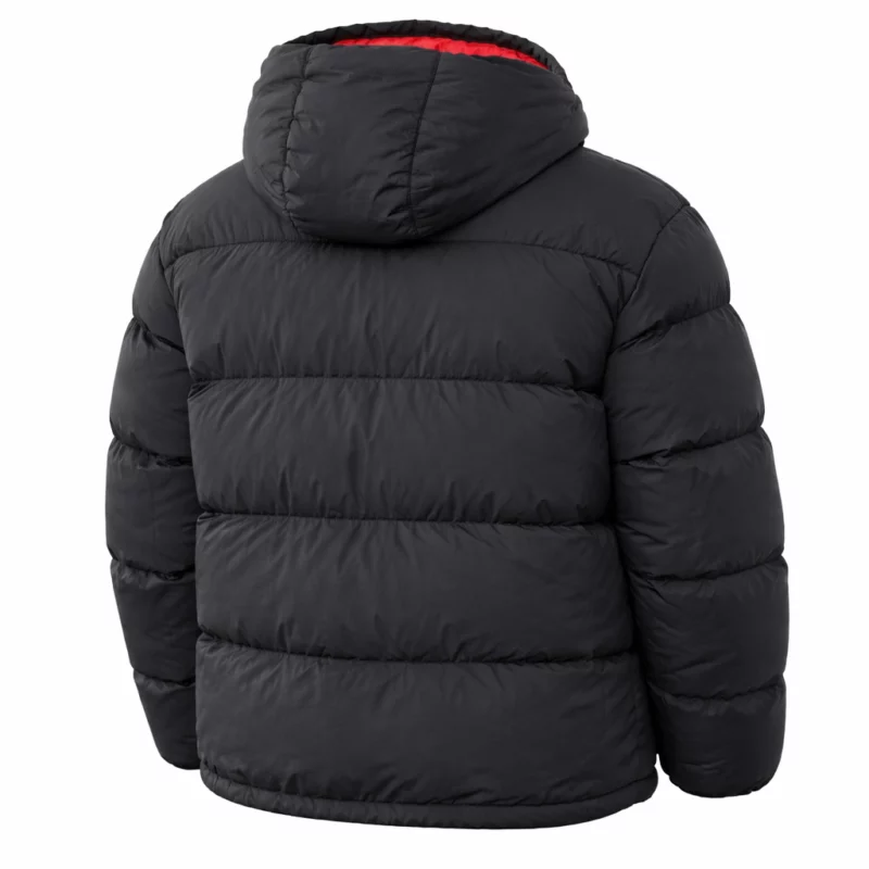 Ruben Christmas Black Hooded Jacket