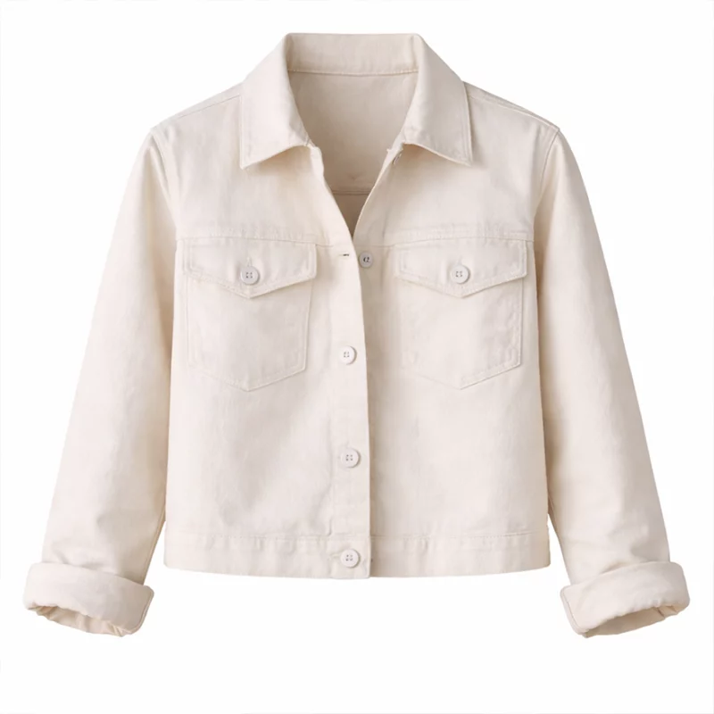 S23 Jessica Knight Katrina Law White Jacket