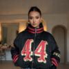 San Francisco 49ers 2026 Kristin Juszczyk Black Puffer Jacket