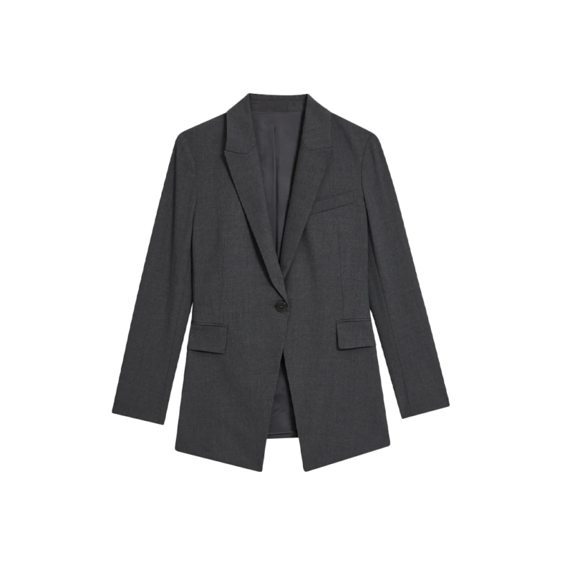 Sarah Franklin Matlock S02 Leah Lewis Grey Blazer