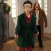 Saturday Night S51 Host Ariana Grande Green Coat