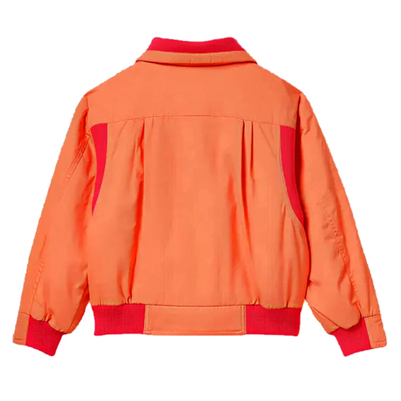 Stranger Things Holly Wheeler Nell Fisher Orange Jacket