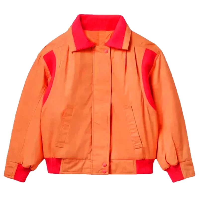 Stranger Things S05 Holly Wheeler Nell Fisher Orange Jacket